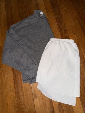 URBAN Romantics Heather Gray Knit Top